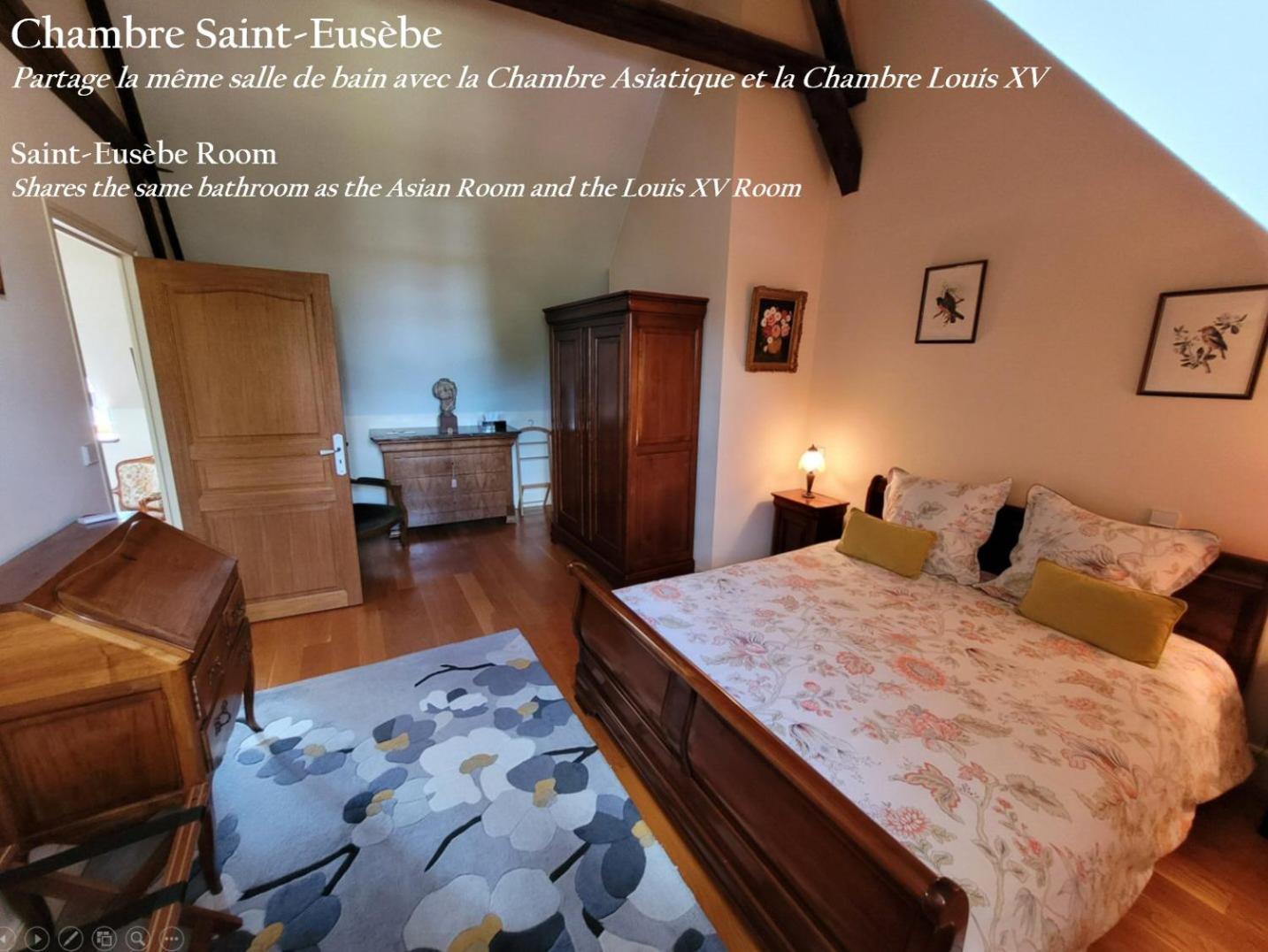 Saint-Eusebe Mansion - Hotel Particulier St-Eusebe Осер Екстер'єр фото