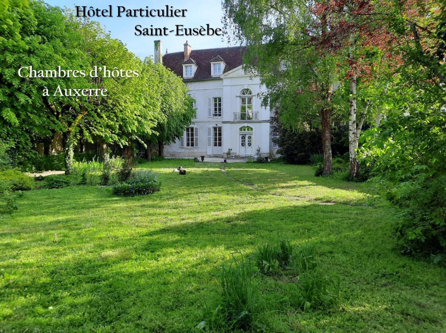 Saint-Eusebe Mansion - Hotel Particulier St-Eusebe Осер Екстер'єр фото